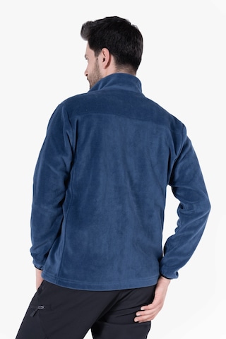 Polar Ceket Tam Fermuarlı 3 Cepli İndigo