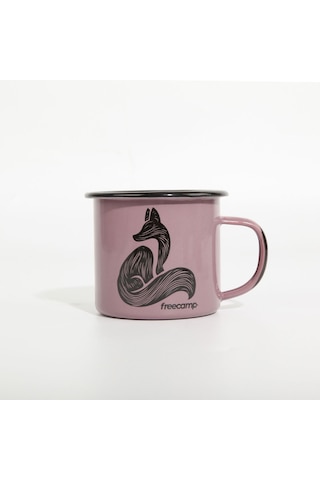 Freecamp Campers Emaye Mug 350ml-lila