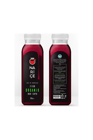 Nariçe Organik Nar Suyu 54 x 250 ML