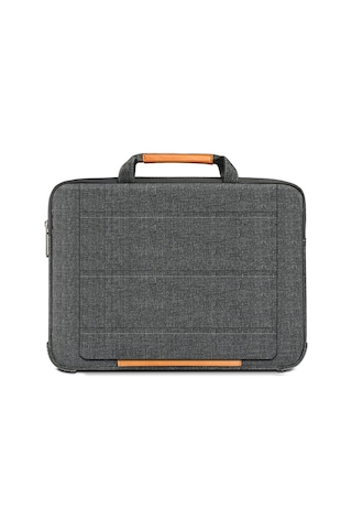Laptop El Çantası Apple Uyumlu MacBook Standlı Çanta Omuz Askısız 15 inc Çanta