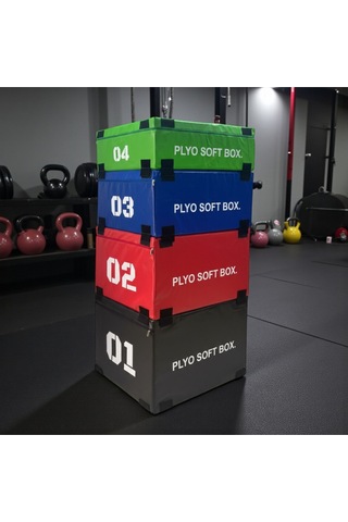 Prof Soft Plyo Box Set Modüler Soft Plyometrik Kutu Seti