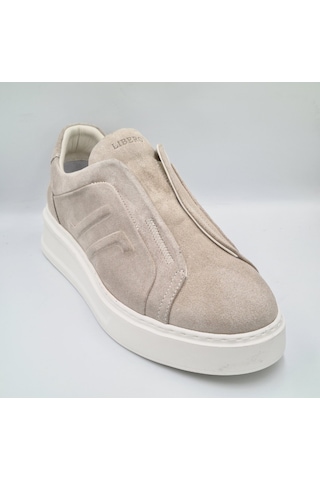Libero 5552 Kum Renk Süet Deri Eva Taban Erkek Casual Sneaker Kum