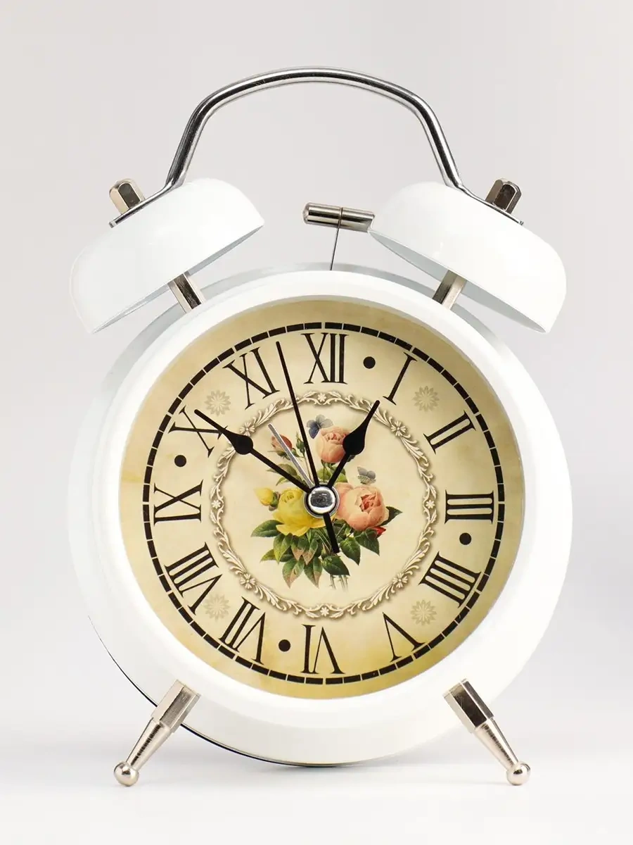 Simalend Pilli Masa Saati Alarm 17305074 Beyaz