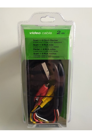 Thomson Kbv 124 Video Scart Audio Video Kablo