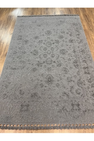Yün Salon Halısı 160x230 Vizon Gri