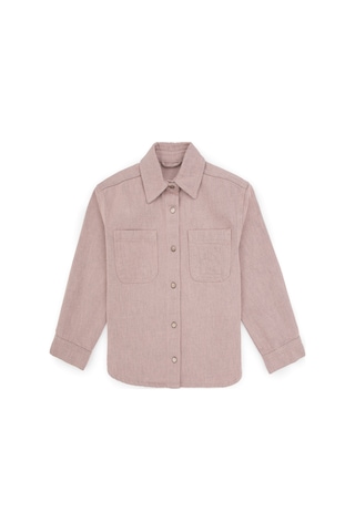 U.s. Polo Assn. Kız Çocuk Pudra Gömlek Jean 50314492-vr042 Pudra