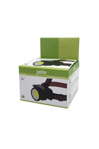 Panther Pt-5220 Usb Solar Şarjlı Kafa Lambası Siyah