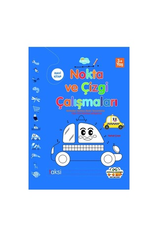 3-6 Yaşa Uygun Nokta Ve Çizgi Çalışmaları Seti - 4 Kitap