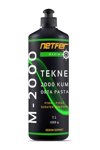 Netfer M-2000 Marin Çizik Giderici Tekne Pastası 1 L