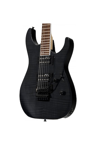 Esp Ltd Lm200fmstblk M-200fm Flame Black Elektro Gitar Superstrat Gövde Sabit Köprü