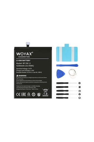 Woyax By Deji Xiaomi Mi 11 Lite 5g Mucize Batarya