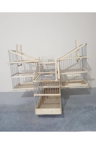 Çotanaklar Kafes Otomatik Kapanca Geçmeli Kafes 4'lü