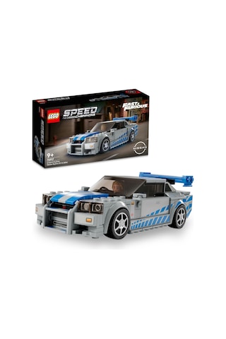 Speed Champions Daha Hızlı Daha Öfkeli Nissan Skyline Gt-r R34 76917 - 9+ Çocuklar İçin Oyuncak Yapım Seti 319 P