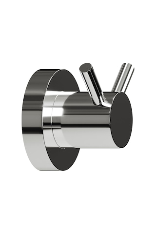 Aqua Bagno Zero Bornozluk -ikili -parlak Krom