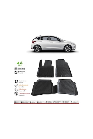 Hyundai İ20 2023 Model 4d Havuzlu Paspas