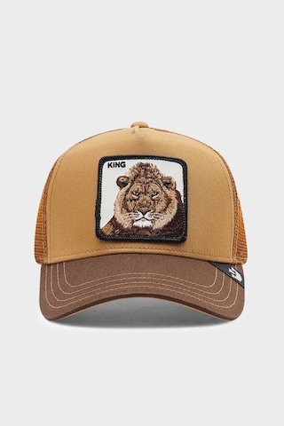 Goorin Bros 101-0388 The King Lion File Detaylı Animal Desenli Şapka Unisex Şapka 1010388 Camel