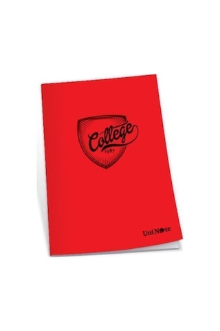 Çınar Plastik Kapak Defter College Dikişli A4 40 Yaprak Kareli Okul Defteri 40/4 12 Adet