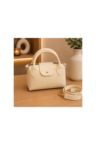 Names Bag Vienesta Oval Mini Doktor Çantası - Çapraz Askılı Kadın Kol Ve Omuz Çantası Krem Krem Names Bag Vienesta Oval Mini Doktor Çantası - Çapraz Askılı Kadın Kol Ve Omuz Çantası Krem Krem