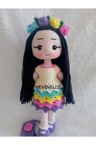 Amigurumi Derin Bebek Çok Renkli