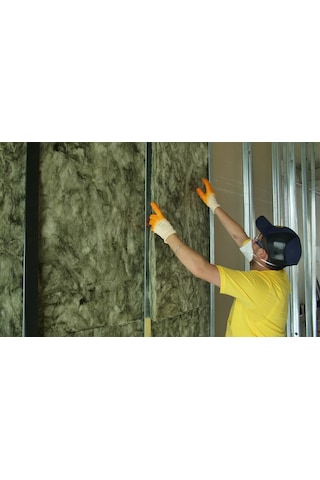 İzocam Mineral Yün Ara Bölme Levhası 80x 600x1200 Mm 7,2 M2