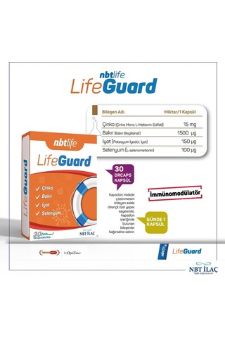 Nbt Life Lifeguard 30 Kapsül 3 Adet