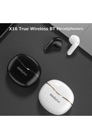 Leezsing X16 Bluetooth 5.2 Kulak İçi Kulaklıklar - Düşük Gecikme, Uzun Pil Ömrü, Hi-fi Ses, Dokunmatik Kontrol, Evrensel Uyum, Beyaz