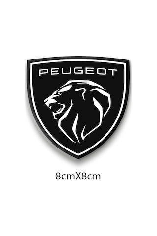 Peugeot 3d Damla 2 Li Sticker Logo 1 Peugeot 3d Damla 2 Li Sticker Logo 1