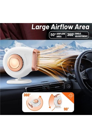 Jialan Oto Kaloriferi Dashboard Kafalık Soğutma İsıtma Hava Fanı