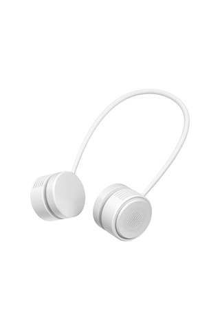 Wiwu Wi-fs014 Twins Neck Taşınabilir Şarjlı Boyun Askılı Fan Beyaz