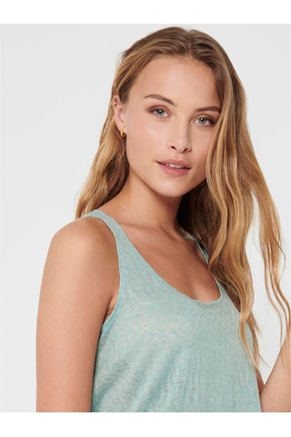 Only Onlfrıda Tank Topjrs Noos Kadın Mavi Atlet - 15194667