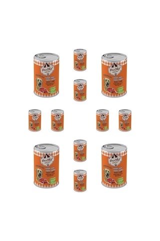 12 Adet Kuzu Etli Kıyılmış Premium Yüksek Enerji Köpek Maması 415 Gr 12li Pro Chef Konserve Yaş Mama