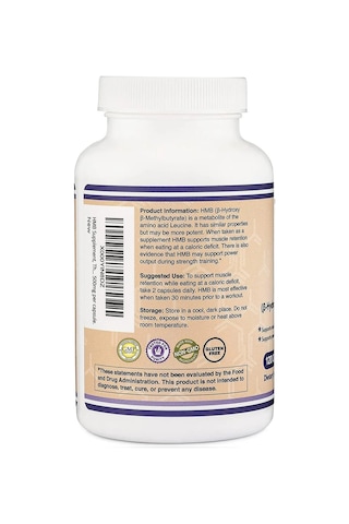 Hmb 1,000 Mg 120 Capsules