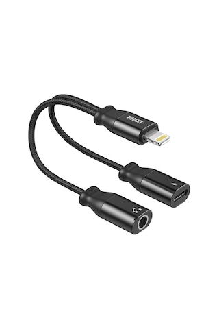 Phixi Basic CA115 Ligthning To Lightning Ve 3.5 MM Jack Çevirici Kablo-241