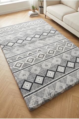 Lastikli Kadife Halı Örtüsü 200 x 300