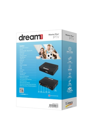 Dreamstar Master Plus Ip Hd Liunx Uydu Alıcısı Çanaksız ve Çanak Antenli