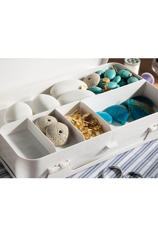 Madame Coco Gaten Düzenleyici Kutu 1ksakl040721x12,5x4,5cm-soft Ekru