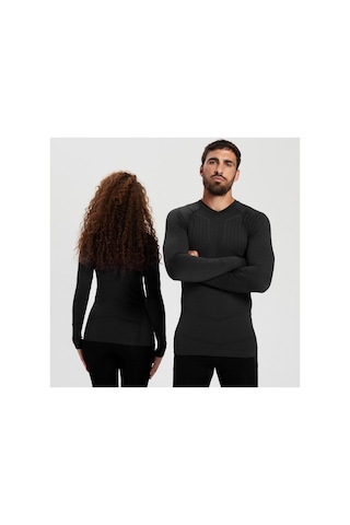 Decathlon Kipsta Futbol Tayt İçlik - Siyah - Yetişkin - Keepdry 500 Siyah/karbon Gri