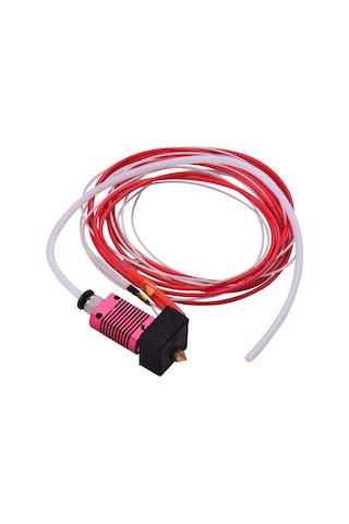 Neevoyu Ender 3/ender 3 Pro İçin 24v 40w Tam Monteli Extruder Hot End Seti - 0.4mm Nozzle, Aluminyum Isı Bloku, Termistör Ve Boru