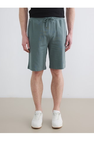 Lcwaıkıkı Classic Yeşil Regular Fit Erkek Kargo Şort