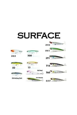 Fujın Surface Minnow Sf-90sw Maket Balık 001 Half Green
