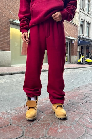 Flaw Basic Ayarlanabilir Paça Eşofman Altı Bordo Bordo