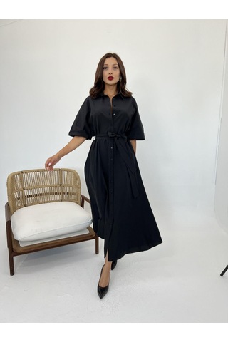 Etiler Collection 5318 Elbise-siyah S