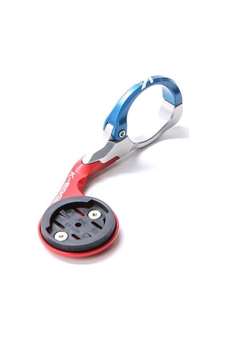K-Edge Garmin Bağlantısı Pro Race K13-1500R Mount Mavi-Kırmızı Mavi - Kırmızı
