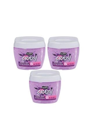 Hobby Carzy Extra Sert Saç Jölesi 3 x 700 ML