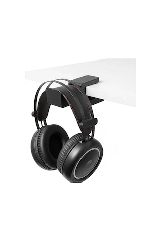 Ergonomik Kulaklık Standı - Siyah Renk Ve Sağlam Yapı
