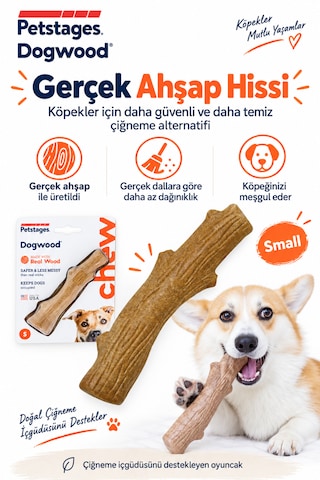Petstages Dogwood Durable Bitmeyen Kemik Köpek Oyuncağı Small