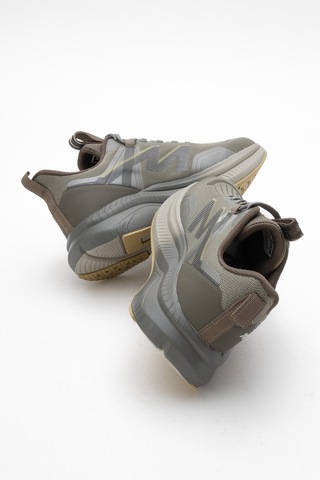 Marcomen Erkek Kalın Taban Bağcıklı Comfort Sneaker Mc 21426 Haki Haki