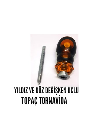 Değişken Uçlu Topaç Tornavida