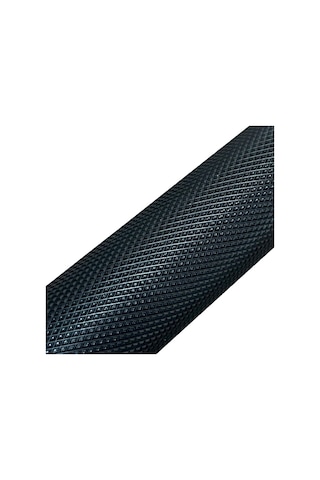 Rebuwo Ağırlık Halter Barı 210 Cm 8 Rulmanlı İçi Dolu Düz Krom Halter Antrenman Barı Siyah