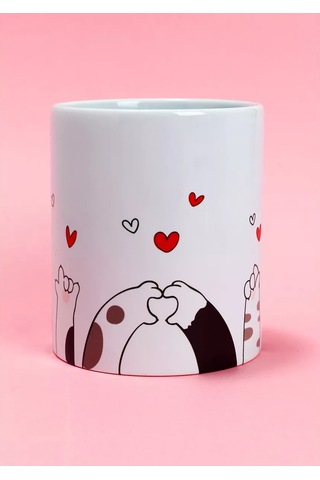 Cup-cup Şakacı Ve Baskılı Seramik Kupa, Hediye Olarak 144882610 Beyaz